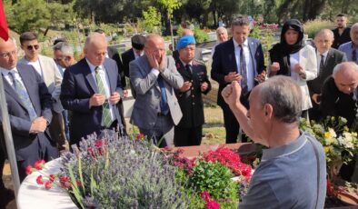 MAHKEMECE ŞEHİT SAYILAN ASKER İÇİN TÖREN DÜZENLENDİ