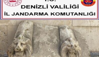 ROMA DÖNEMİNE AİT MEZAR TAŞI ELE GEÇİRİLDİ