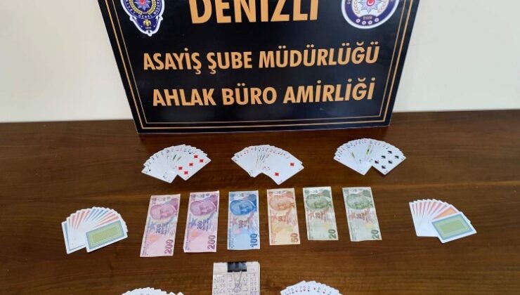 Denizli’de kumar operasyonunda toplam 14 kişi yakalandı