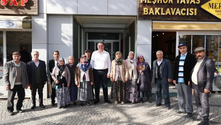 AYDOĞDULULARDAN BAŞKAN İNAMLIK’A TEŞEKKÜR