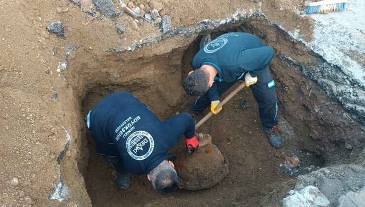 BÜYÜKŞEHİR DESKİ’DEN DEPREM BÖLGESİNDE ALTYAPIYA HAYATİ MÜDAHALE