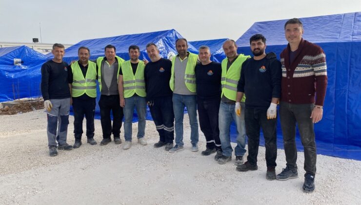 OSB, ADIYAMAN’A 6 BİN METREKARELİK ÇADIR KENT KURDU