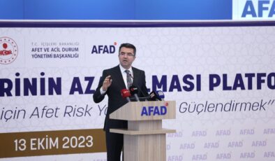 AFAD BAŞKANI MEMİŞ: DEPREM ÖLÇER İSTASYONLARIMIZIN SAYISI BİN 145’E ULAŞTI