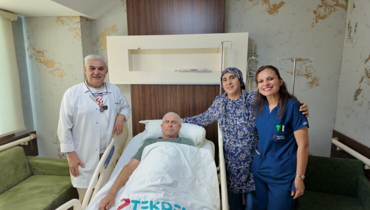 CHECK-UP YAPTIRMAYA GELDİĞİ HASTANEDE BAĞIRSAĞINDA TÜMÖR OLDUĞUNU ÖĞRENDİ