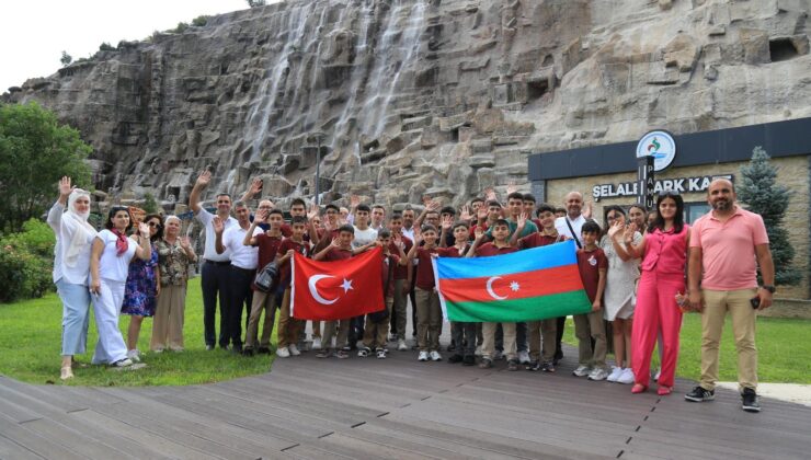 SEYİR TEPESİ AZERİ ÖĞRENCİLERİ AĞIRLADI