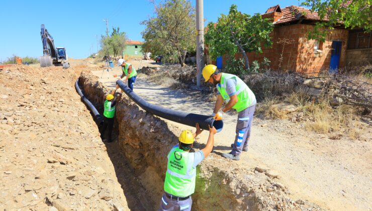 Büyükşehir DESKİ’ den Kutlubey’de altyapı atağı