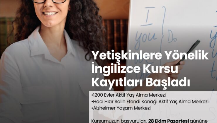 MERKEZEFENDİ’DE YETİŞKİNLERE YÖNELİK İNGİLİZCE KURS KAYITLARI BAŞLADI 